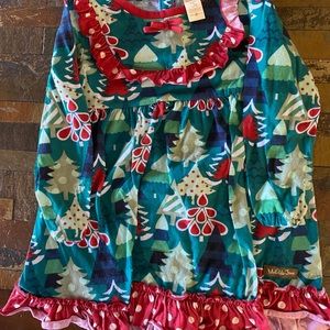 Matilda Jane Christmas gown and pajamas
